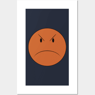 Angry Face Posters and Art